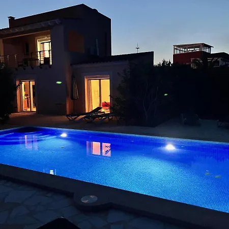 Casa Luz Solar - Schoene In Strandnaehe, Privatpool, Klimaanlage, Wifi Nyaraló Santanyi